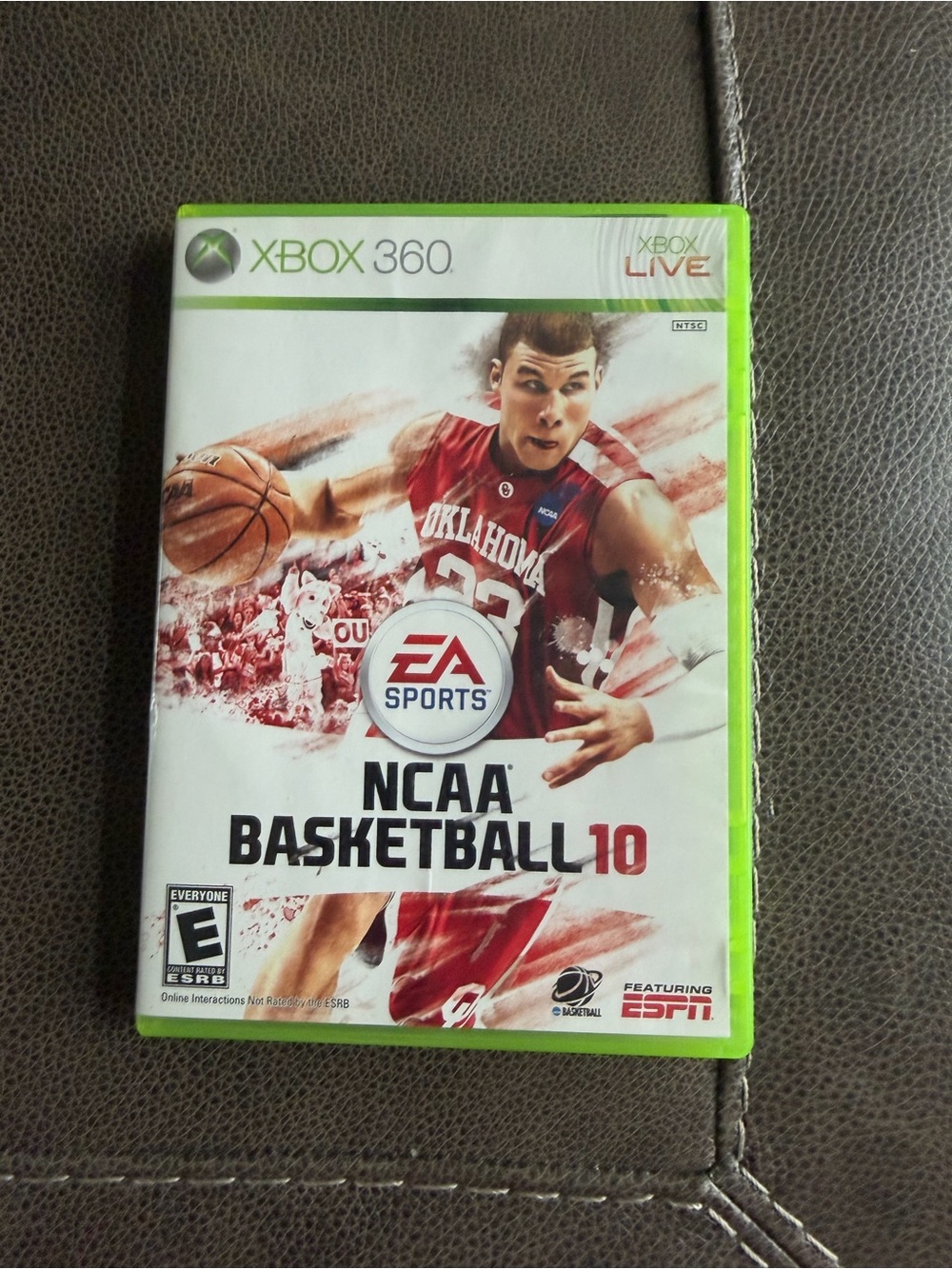NCAA Basketball 10 Xbox 360 Complete CIB EA Sports Tested Good Condition